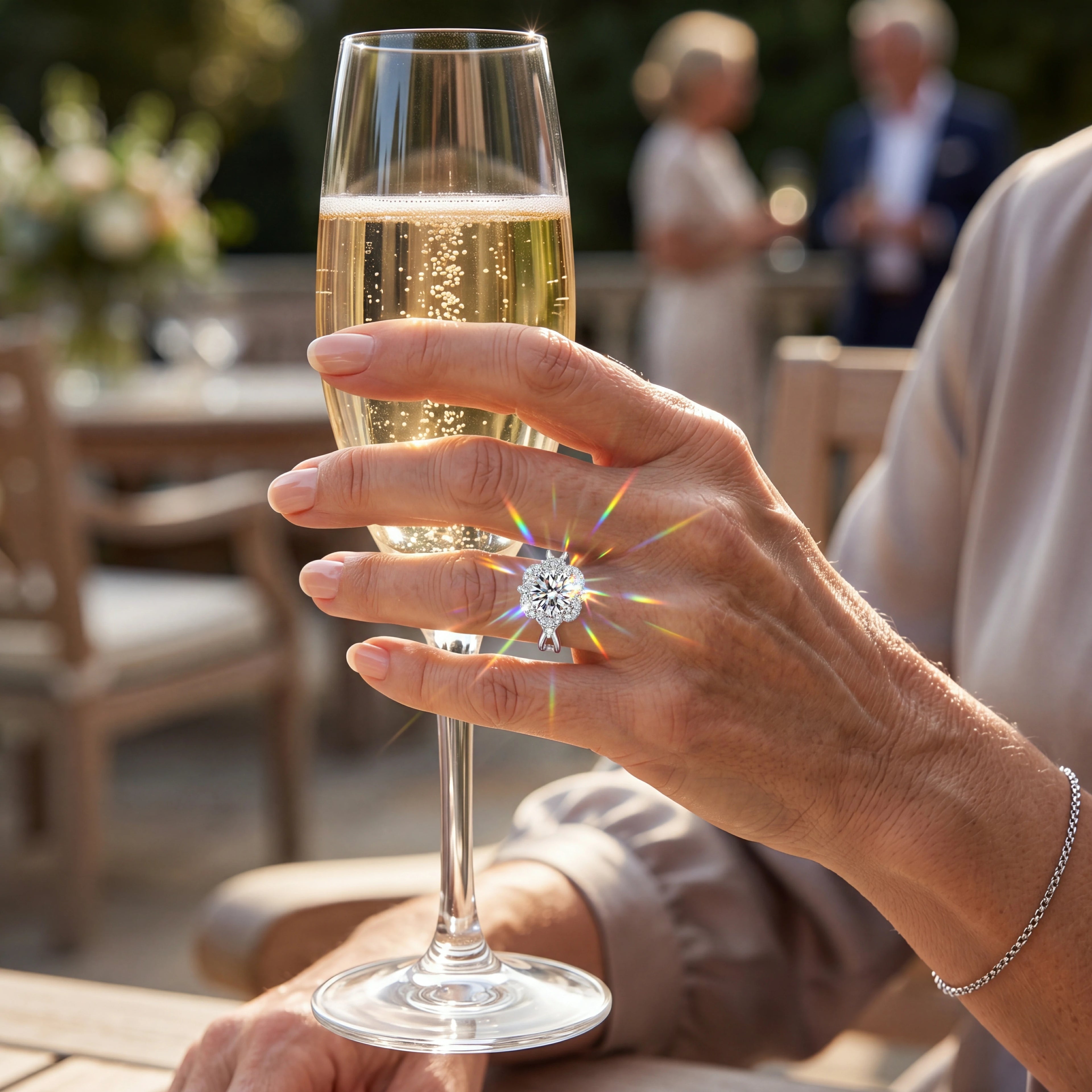 🔥 90% OFF TODAY:  The Eternity Bloom™ | Premium Lab-Grown Diamond Floral Halo Ring