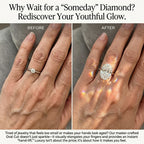 🔥 90% OFF TODAY: 5-Carat "Hand-Lift" Oval Sparkler — Stop Saving Your Radiance for "Someday" and Wear the Luxury You Deserve Every Day 💖