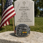 🔥Last Day 49% OFF🔥 Vietnam Veteran Tribute Commemorative Ring