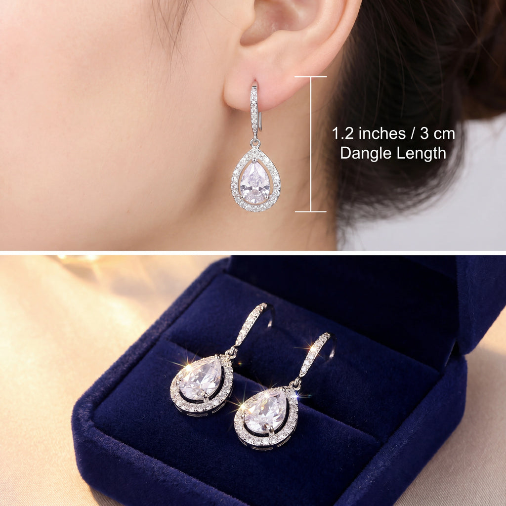 🔥 90% OFF TODAY: Experience Timeless Brilliance: The Flawless Lab-Grown Teardrop Set That Baffles Jewelers.💎