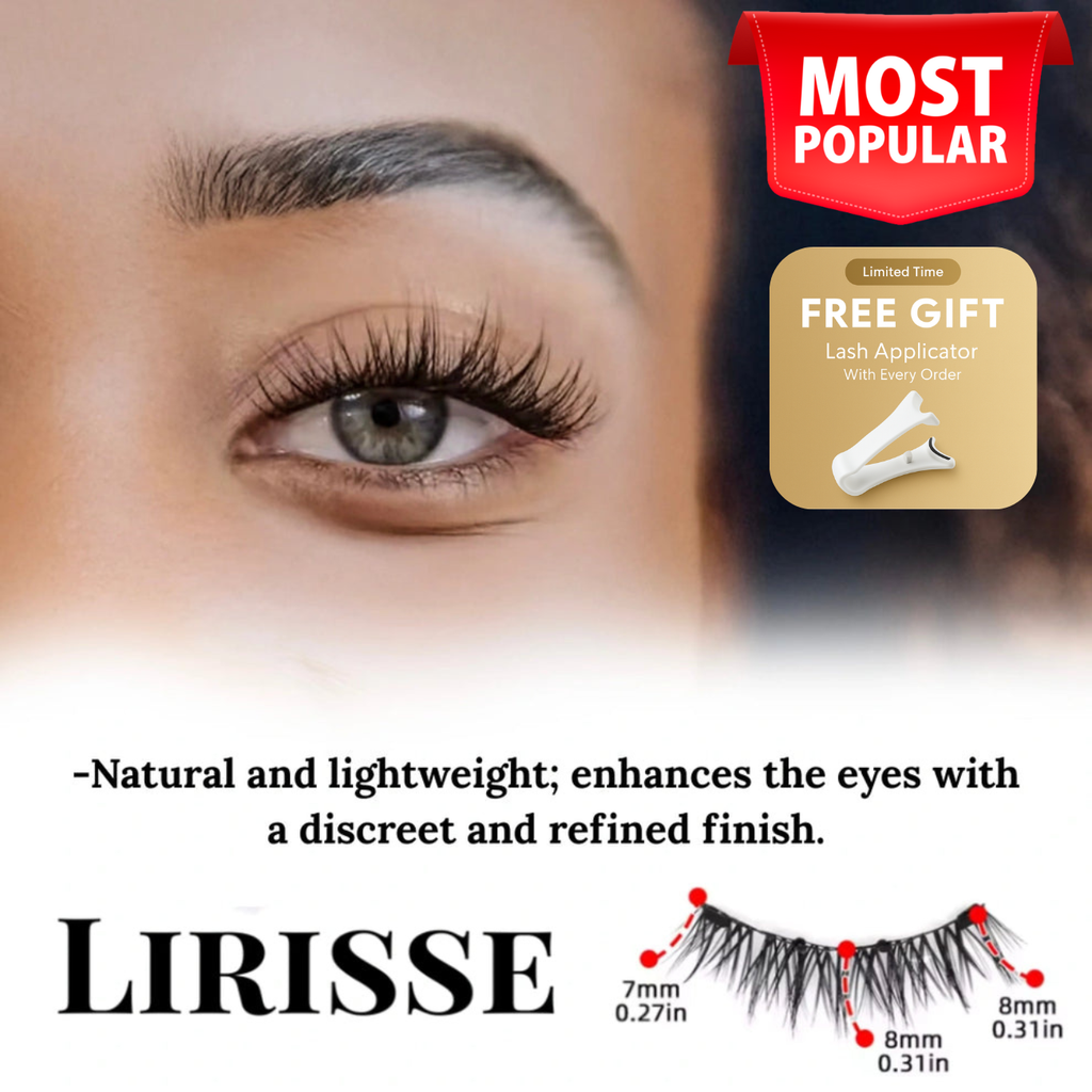 🔥 50% OFF TODAY: 5-Second Glueless Perfect Eye Makeup Magnetic Lashes (Dual Micro-Magnet)