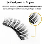 🔥 50% OFF TODAY: 5-Second Glueless Perfect Eye Makeup Magnetic Lashes (Dual Micro-Magnet)