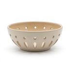 Neutral Sandstone Ceramic Berry Bowl
