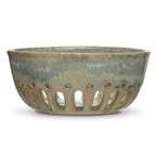 Earthy Reactive Glaze Ceramic Berry Bowl