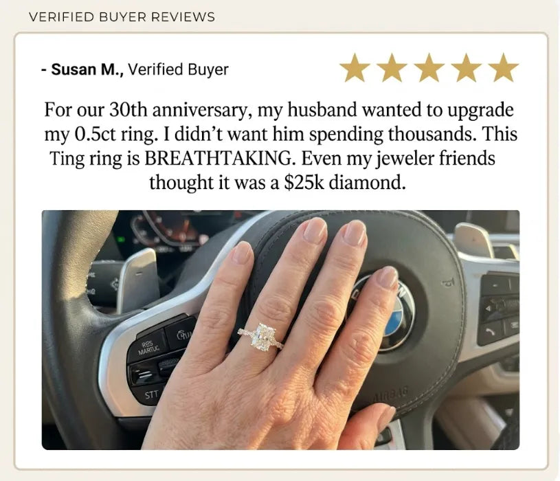 Last Day Sale🔥-90% OFF-The Anniversary Upgrade: 5-Carat Flawless Radiant Cut Moissanite Ring (Hidden Halo, VVS1)